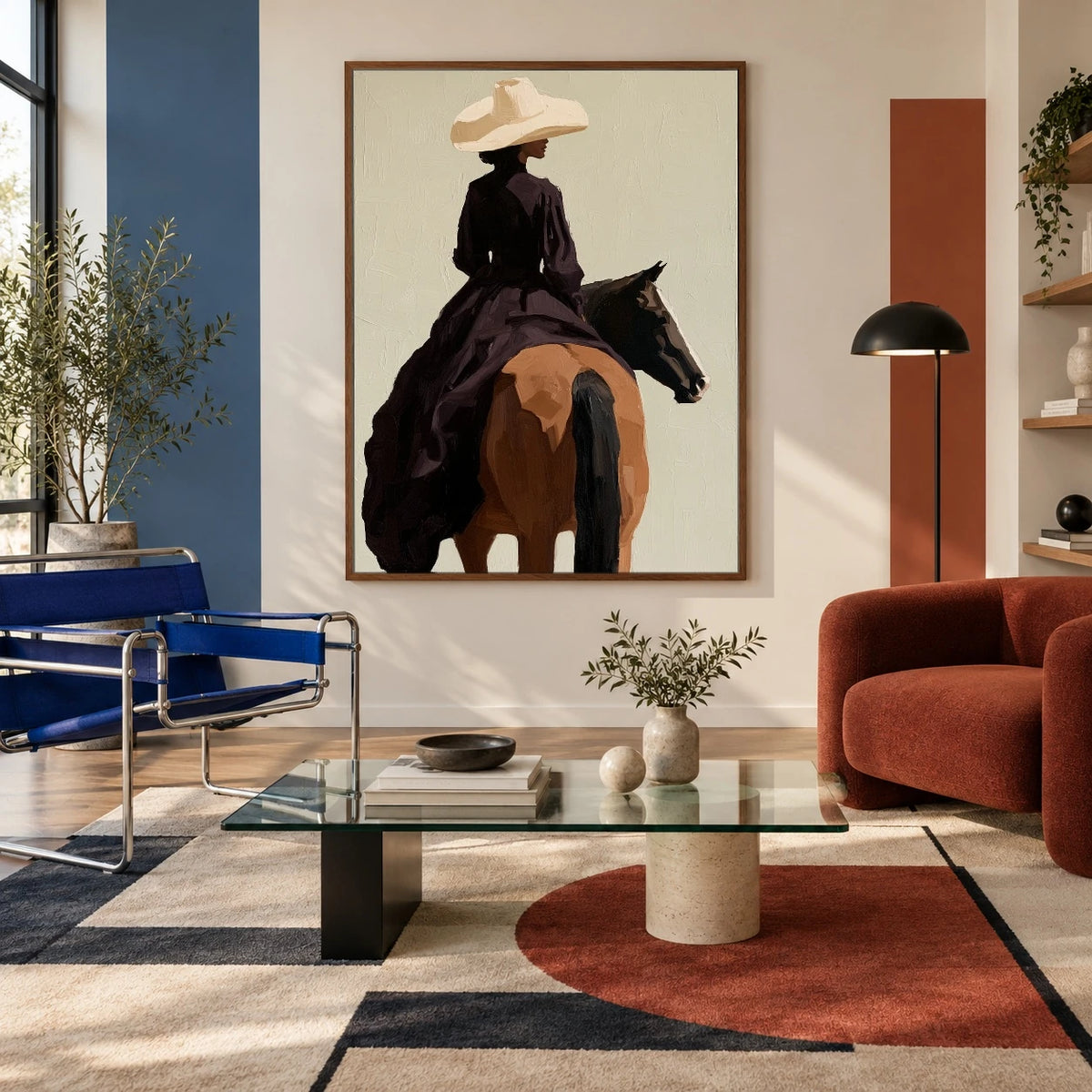 Her Own Direction — artwork in an interior setting 4