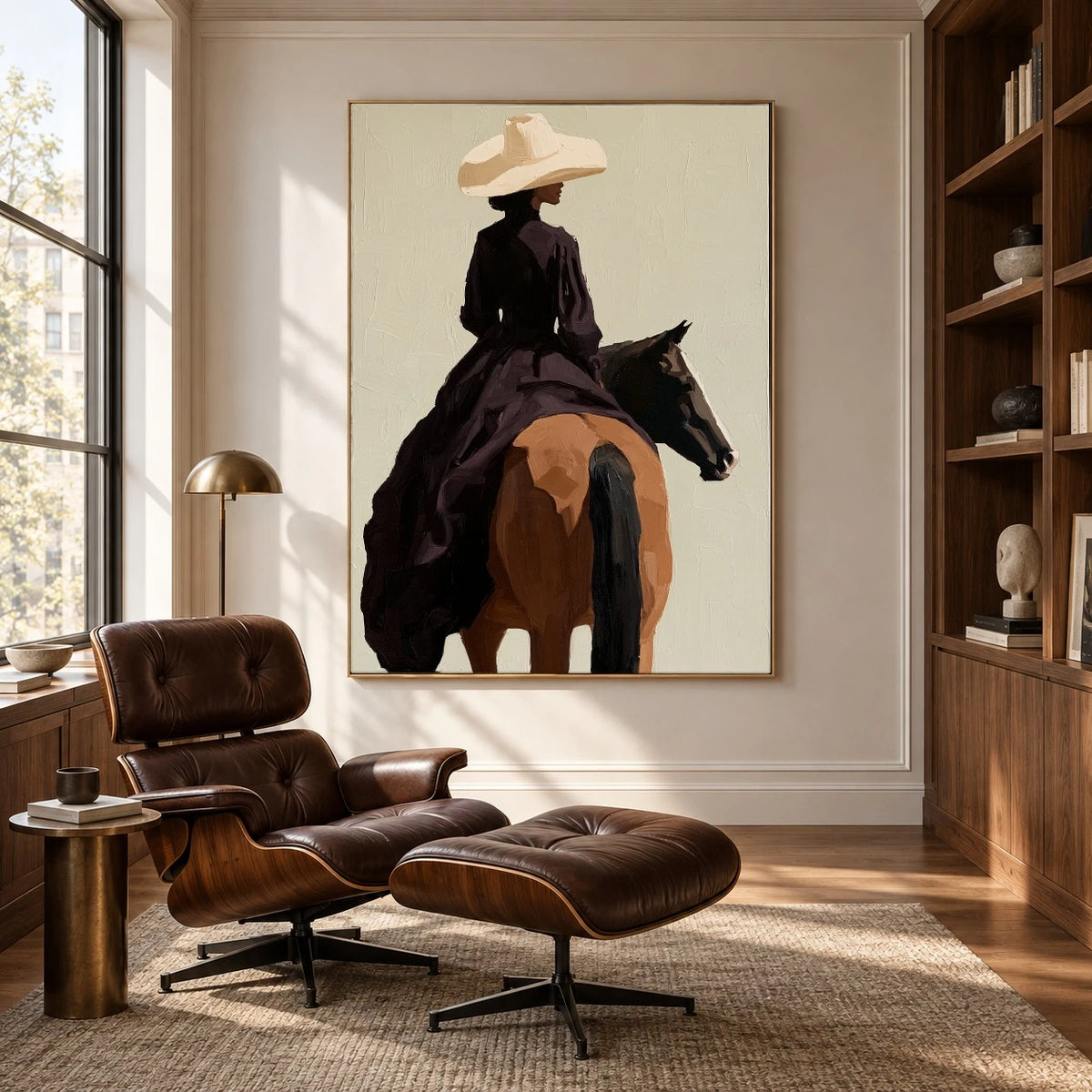 Her Own Direction — artwork in an interior setting 5