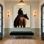 Her Own Direction — artwork in an interior setting 6