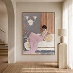 Her Western Interlude — artwork in an interior setting 5
