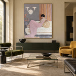 Her Western Interlude — artwork in an interior setting 7