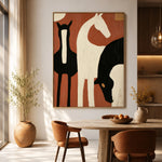 Herd in Three Movements — artwork in an interior setting 3