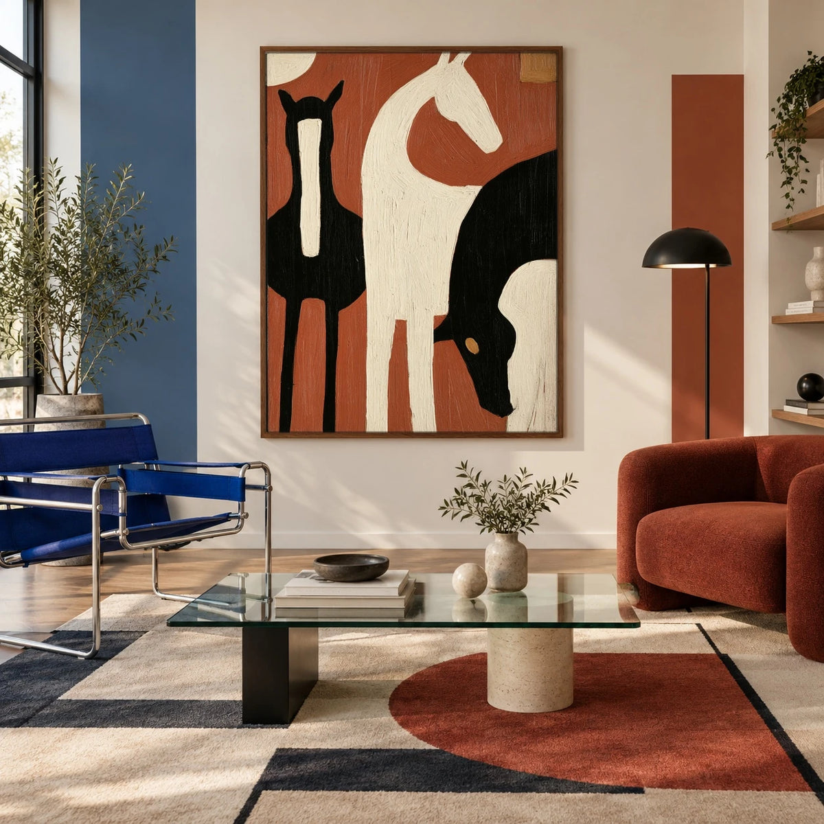 Herd in Three Movements — artwork in an interior setting 4
