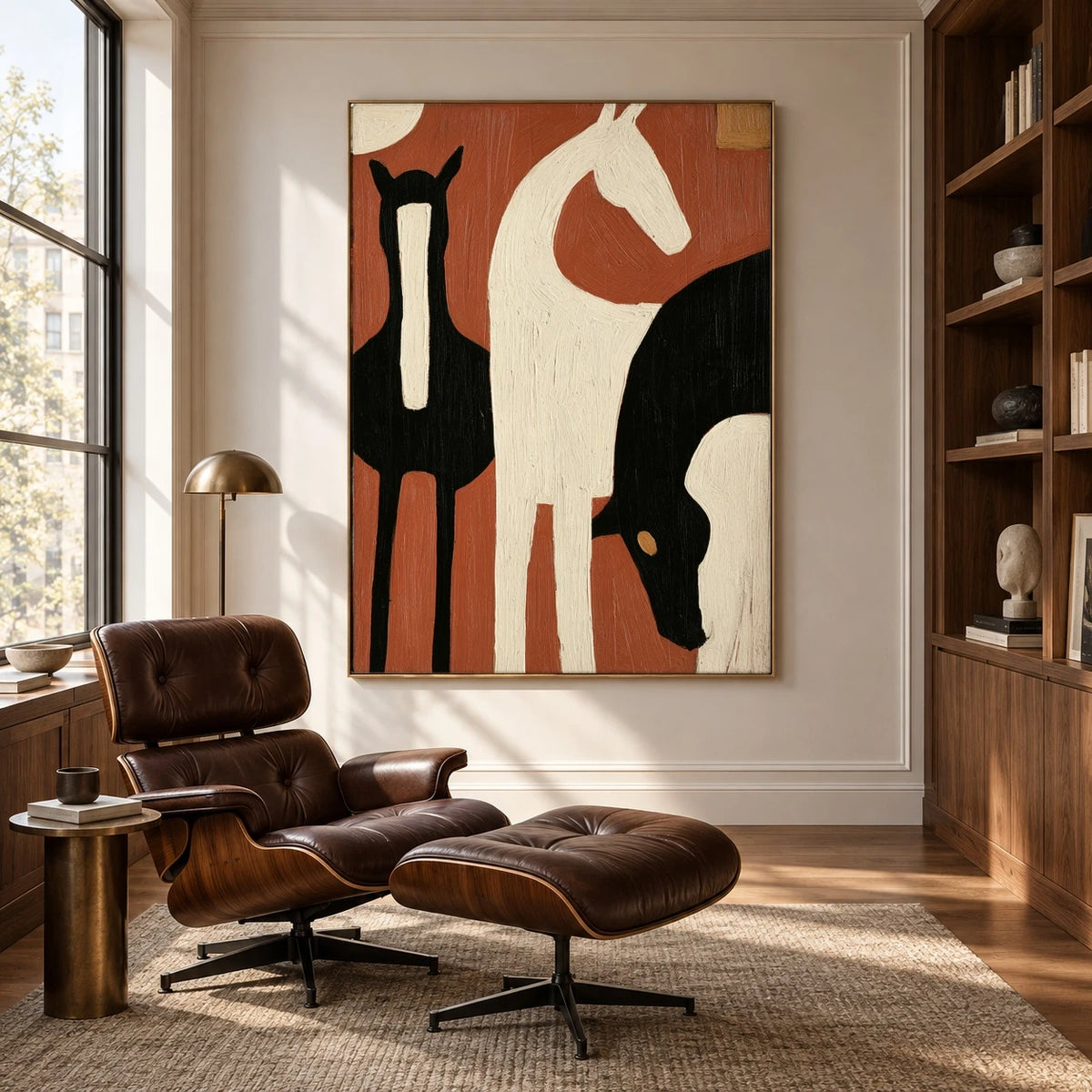 Herd in Three Movements — artwork in an interior setting 5
