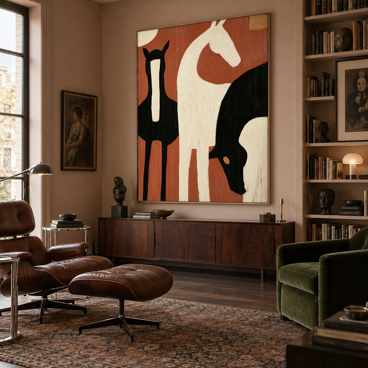 Herd in Three Movements — artwork in an interior setting 7