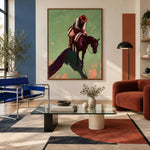 Long Shadow Rider — artwork in an interior setting 4