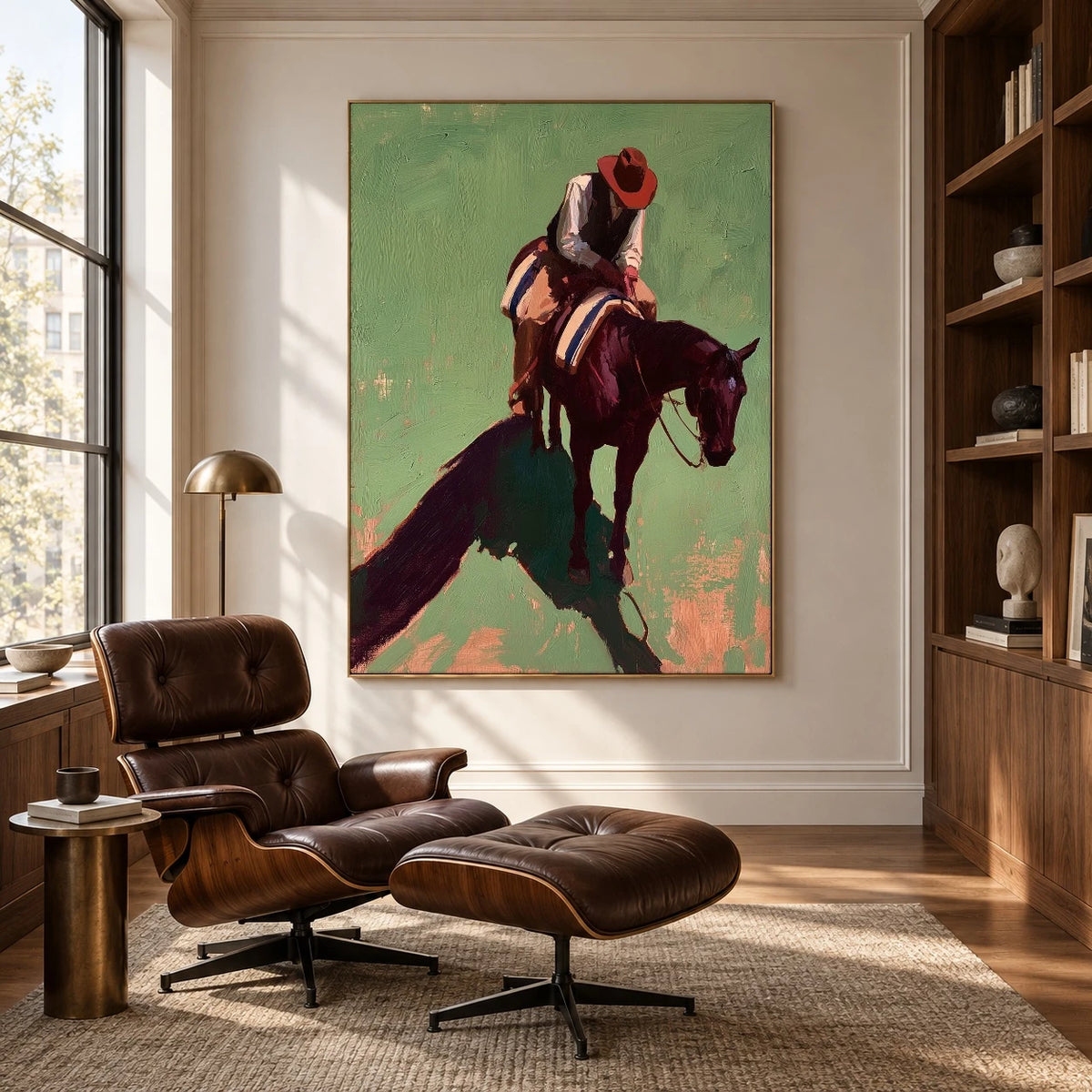 Long Shadow Rider — artwork in an interior setting 5