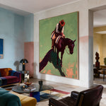 Long Shadow Rider — artwork in an interior setting 8
