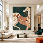 Moonlit Arabesque — front view in a living space