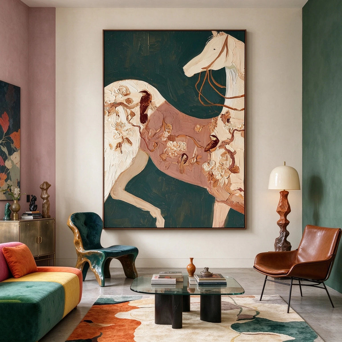 Moonlit Arabesque — artwork in an interior setting 6