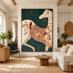 Moonlit Arabesque — artwork in an interior setting 7