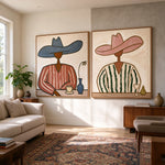 Morning in Good Company — side view of the artwork