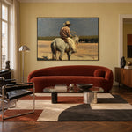 Prairie Homeward — artwork in an interior setting 5