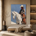 Reins Beneath Blue — artwork in an interior setting 3