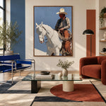 Reins Beneath Blue — artwork in an interior setting 4