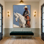 Reins Beneath Blue — artwork in an interior setting 6