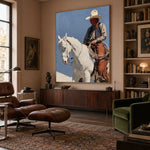 Reins Beneath Blue — artwork in an interior setting 7