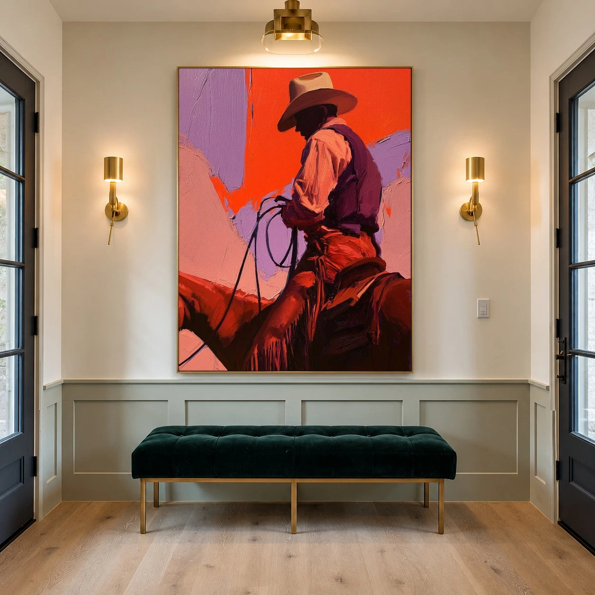 Reins of Radiance — artwork in an interior setting 6