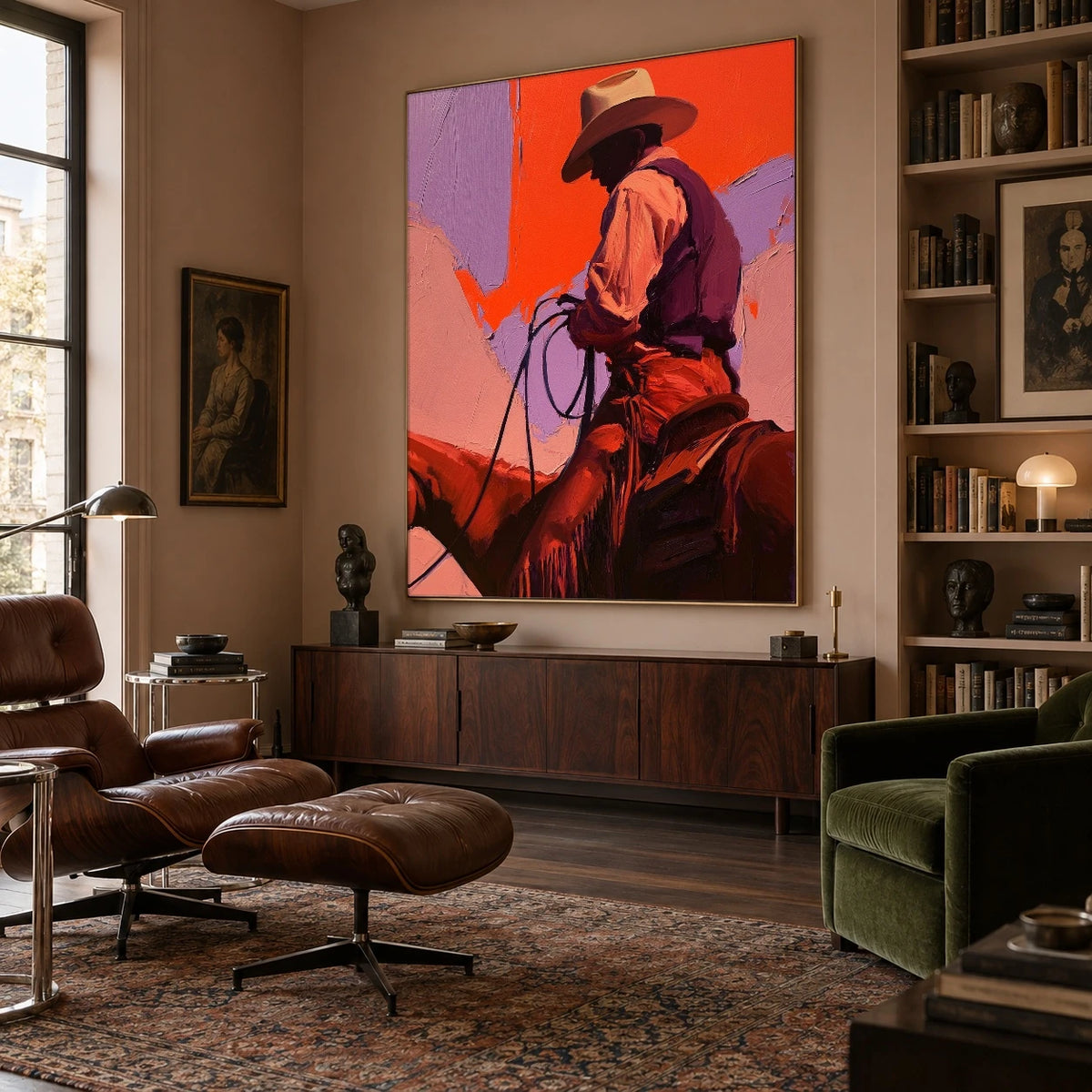 Reins of Radiance — artwork in an interior setting 7