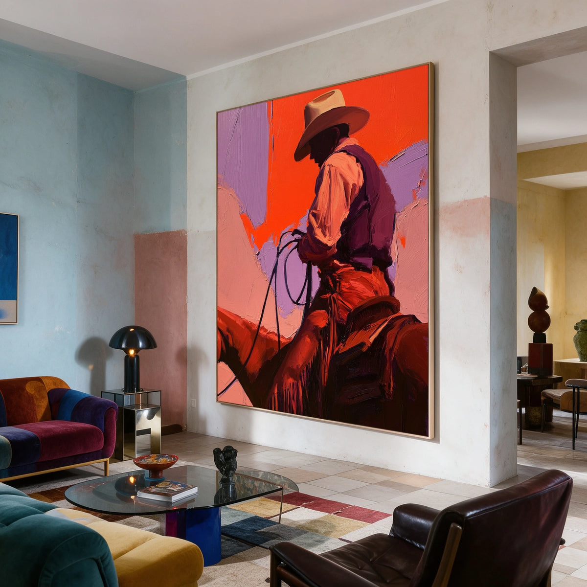 Reins of Radiance — artwork in an interior setting 8