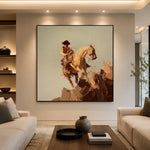 Rise Above the Trail — artwork in an interior setting 3