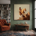 Rise Above the Trail — artwork in an interior setting 5