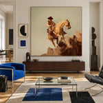 Rise Above the Trail — artwork in an interior setting 6