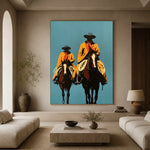 Saffron Saddle Partners — front view in a living space