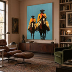 Saffron Saddle Partners — artwork in an interior setting 7