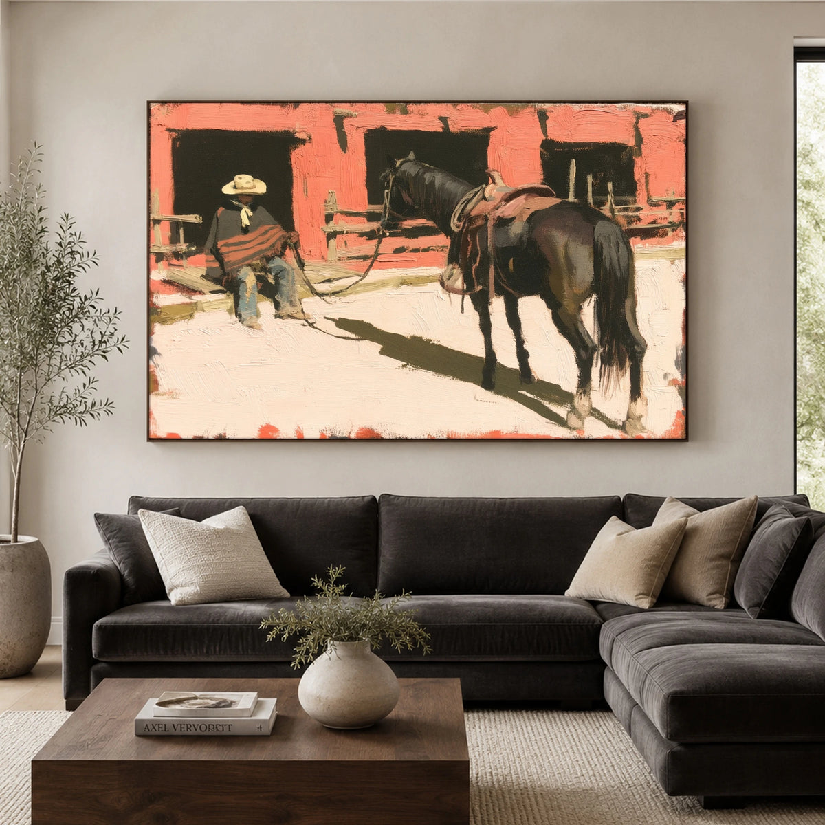 Shade Beside the Barn — artwork in an interior setting 5