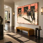Shade Beside the Barn — artwork in an interior setting 6