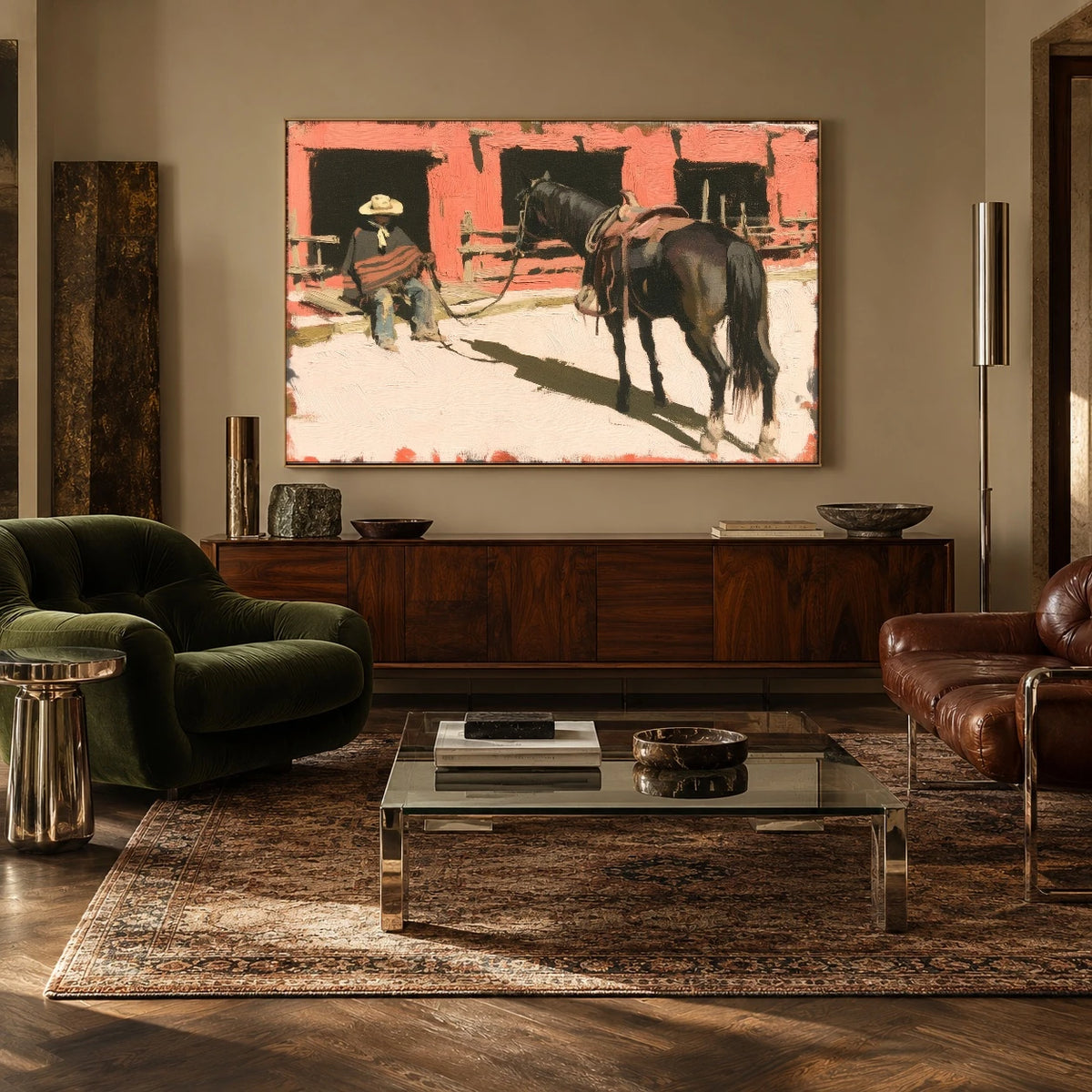 Shade Beside the Barn — artwork in an interior setting 7