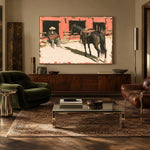 Shade Beside the Barn — artwork in an interior setting 7