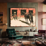 Shade Beside the Barn — artwork in an interior setting 8