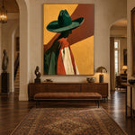 Shade in Emerald — artwork in an interior setting 7