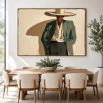 Shadow of the Brim — artwork in an interior setting 4