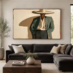 Shadow of the Brim — artwork in an interior setting 5