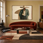 Shadow of the Brim — artwork in an interior setting 6