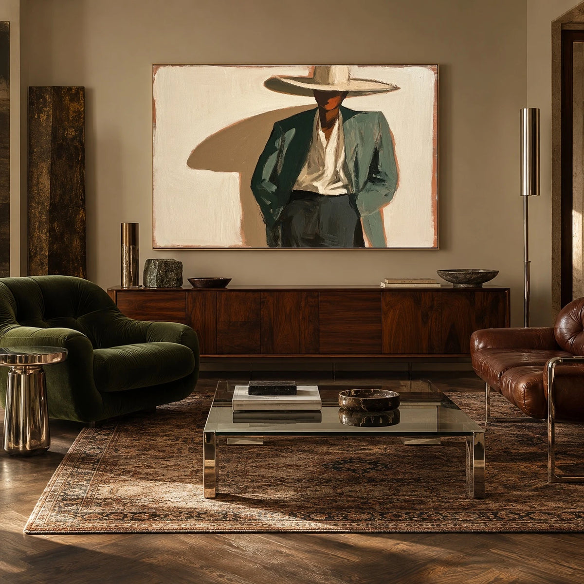 Shadow of the Brim — artwork in an interior setting 7
