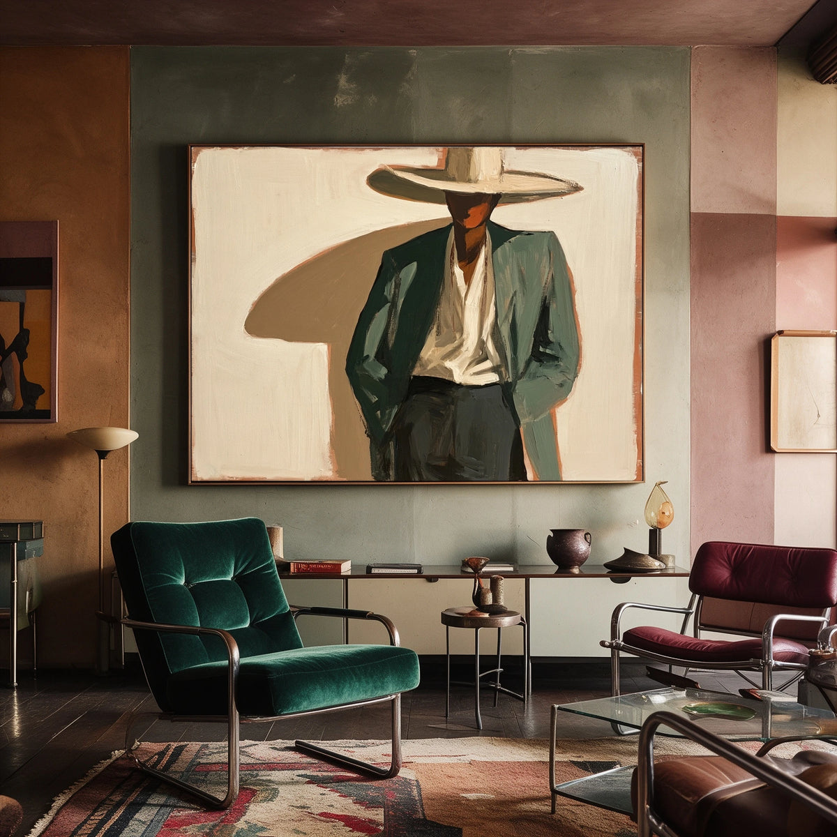 Shadow of the Brim — artwork in an interior setting 8