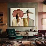 Side by Side Westward — artwork in an interior setting 8