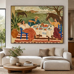 Supper Beyond the Fence — artwork in an interior setting 4