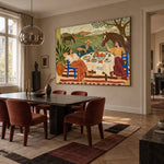 Supper Beyond the Fence — artwork in an interior setting 5