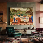 Supper Beyond the Fence — artwork in an interior setting 8