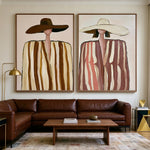 The Brims Between Us — front view in a living space