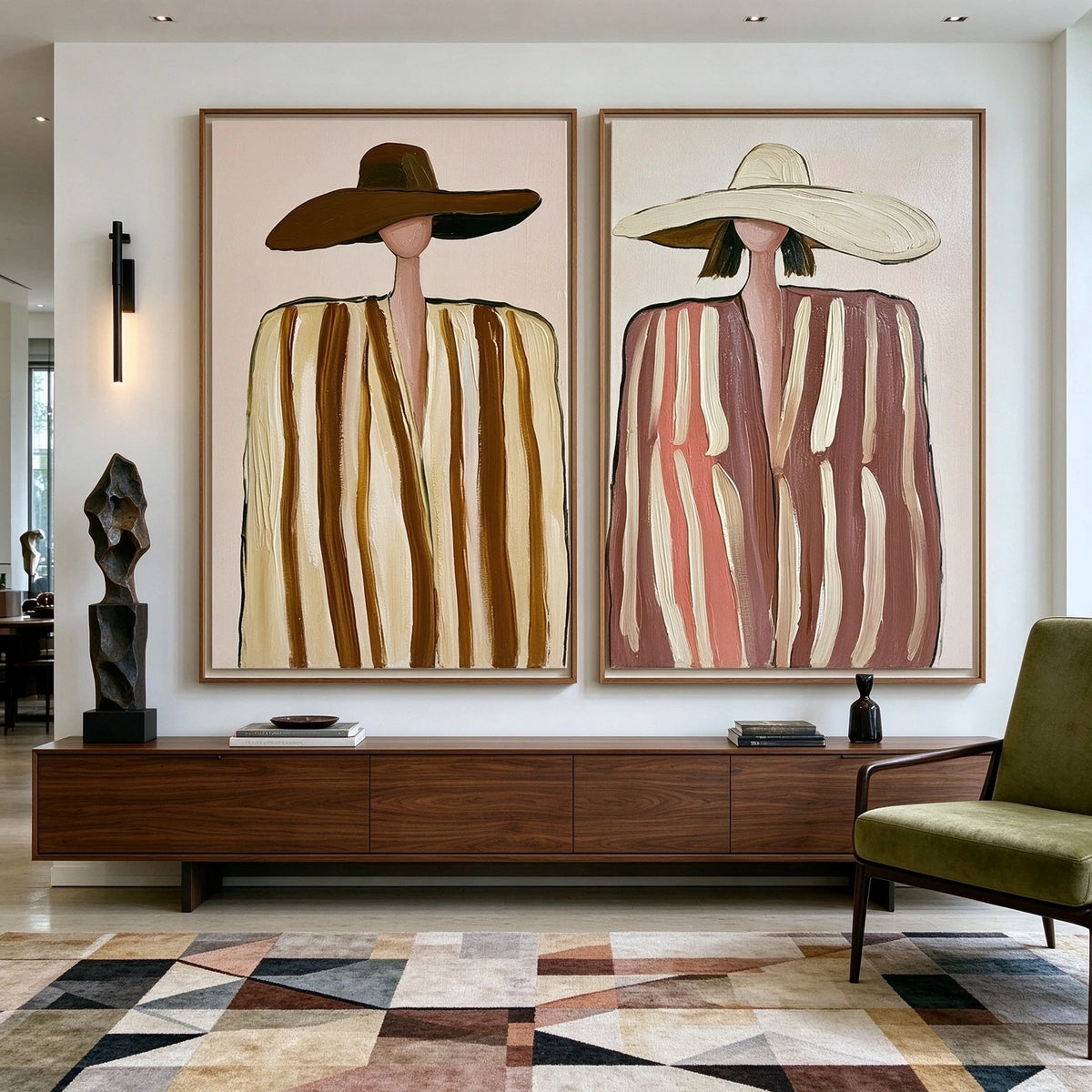 The Brims Between Us — artwork in an interior setting 3
