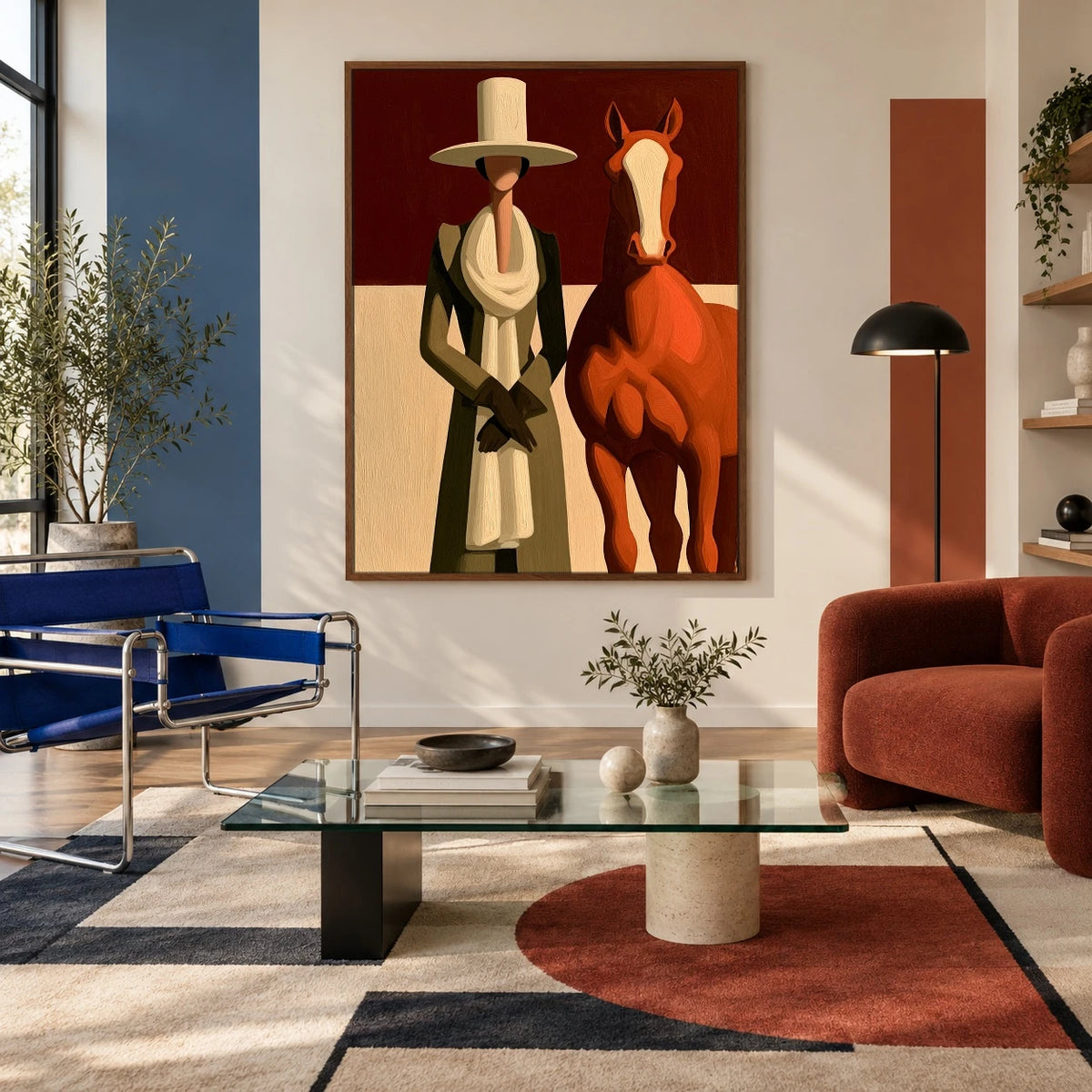 The Chestnut Companion — artwork in an interior setting 4