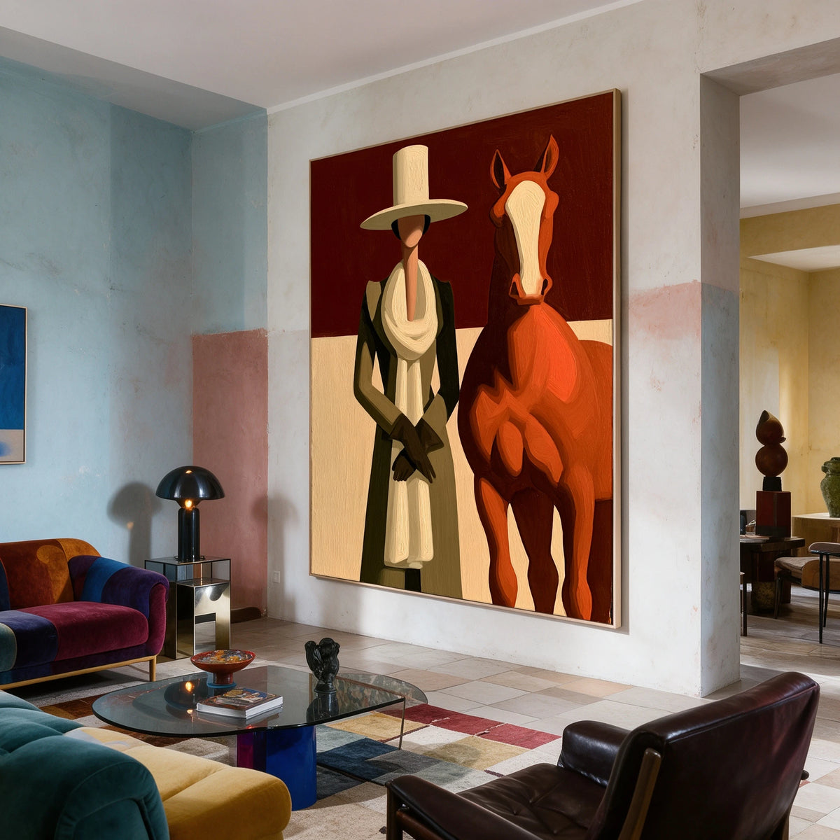The Chestnut Companion — artwork in an interior setting 8