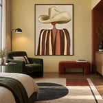 The Cream Hat Stranger — artwork in an interior setting 4