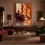 The Hour of Amber — front view in a living space